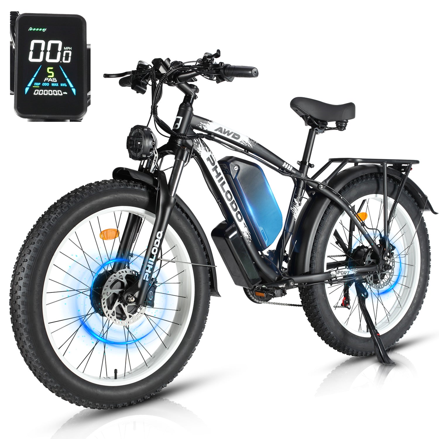PHILODO H8-Dual Motor Fat Tire Electric Bike
