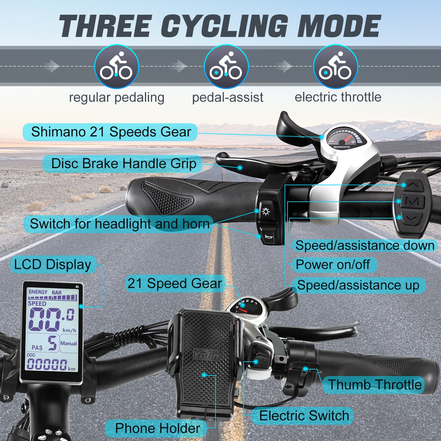PHILODO H7Pro-All-Terrain Electric Fat Bike